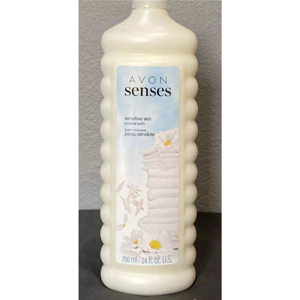Avon Senses Sensitive Skin Bubble Bath NEW Factory Sealed